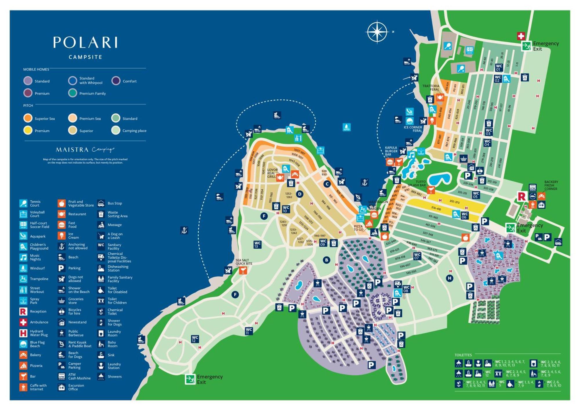Maistra Camping Polari Pitches Rovinj Dış mekan fotoğraf